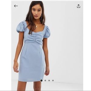 GLAMOROUS, Tea Dress with Ruched Bust